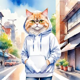 watercolor-painting-persian-cat-white-hoodie-vibrant-urban-scene-happy-cute-d2803e7fd4f84cb6b0531bf7a77c3c10