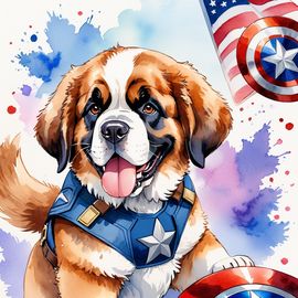 watercolor-painting-saint-bernard-captain-america-avengers-vibrant-detailed-9e4d0ed3c4ff4d3583c82bfad67995fb