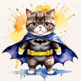 watercolor-painting-scottish-fold-cat-batman-suit-mask-vibrant-detailed-47ff424f02494a3ba13423fe9935a6cf