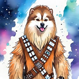 watercolor-siberian-husky-chewbacca-star-wars-2da055c793274ebabd51c99228ed20ce