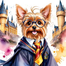 watercolor-yorkshire-terrier-harry-potter-hogwarts-magical-7d5c4125e11641488a276306728384ca